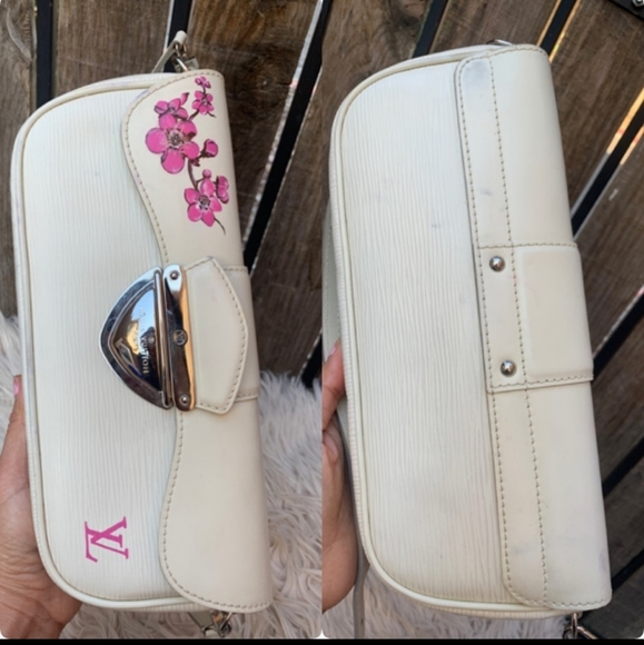 Louis vuitton epi multi pochette in white - Picture 9 of 10